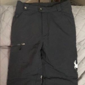 Youth spyder ski pants